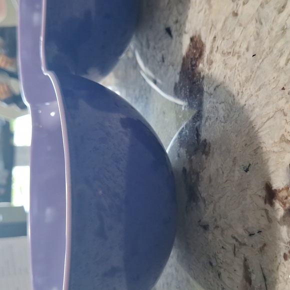 ๐ Triple dip serving bowl by Random Acts of Summer. Purple! - Picture 4 of 10
